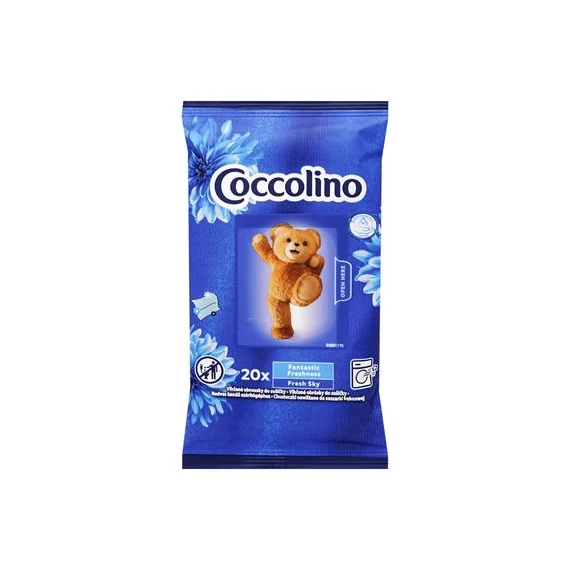 COCCOLINO Illatosító Kendő Szárítógépbe 20 db 