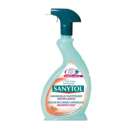 SANYTOL Fertőtlenítő Univerzális Spray 500ml Grapefruit 