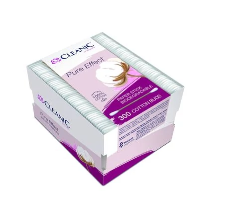 CLEANIC Fültisztító 300 db Bio lebomló 