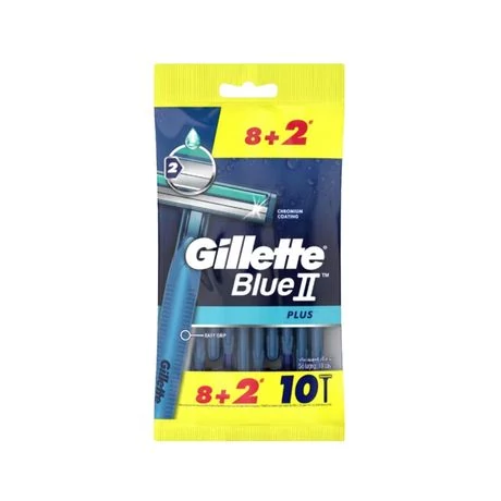 Gillette Blue II Plus borotva 8+2 db 