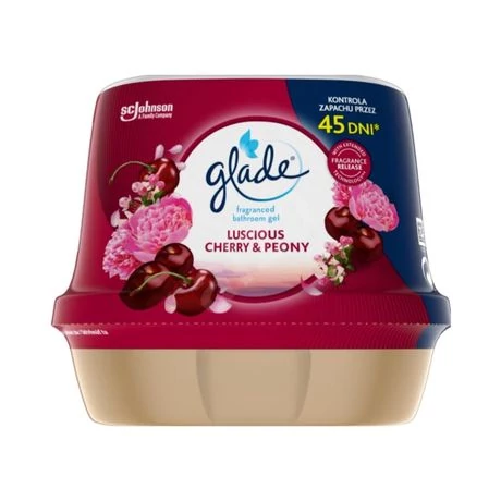 GLADE Fürdőszobai Légfrissítő Zselé Luscious Cherry&Peony