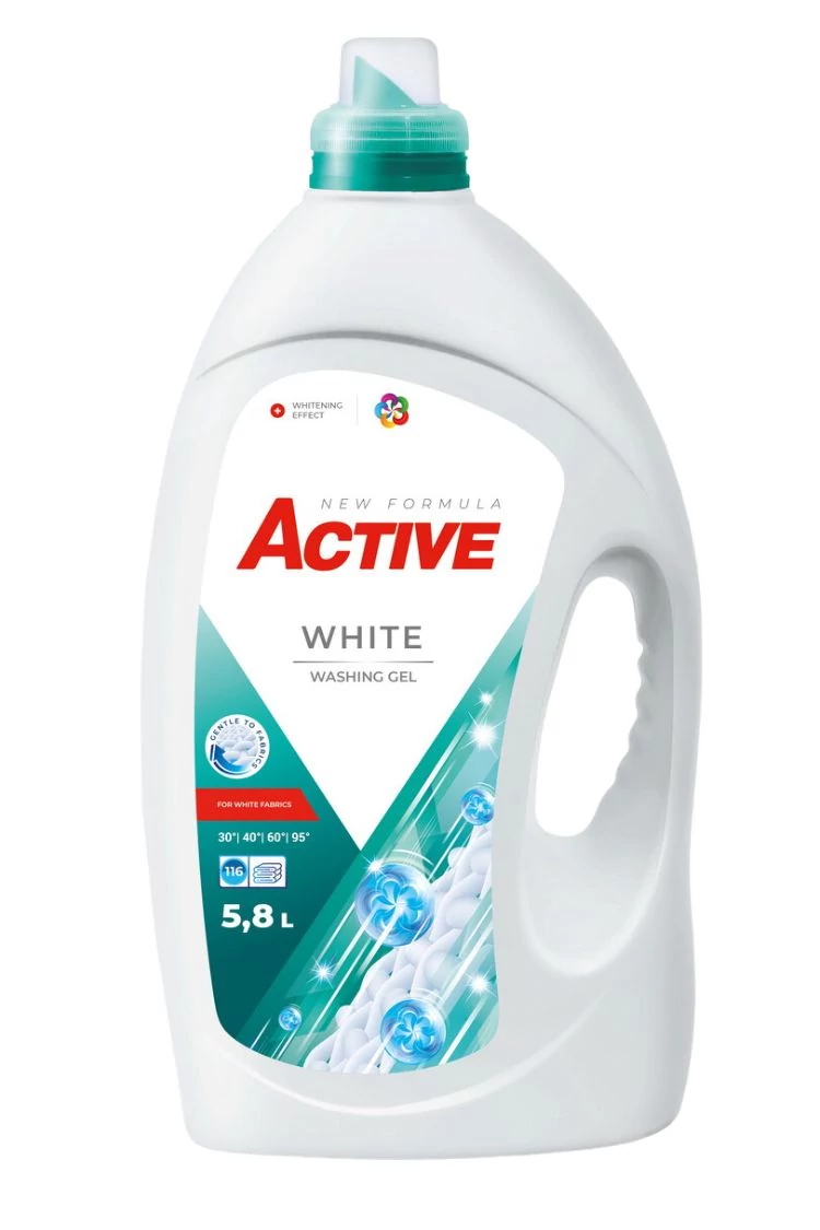 ACTIVE White Mosógél 5,8L (116 mosás) 