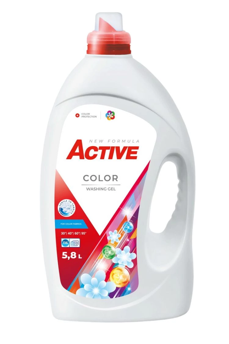 ACTIVE Color Mosógél 5,8L (116 mosás) 