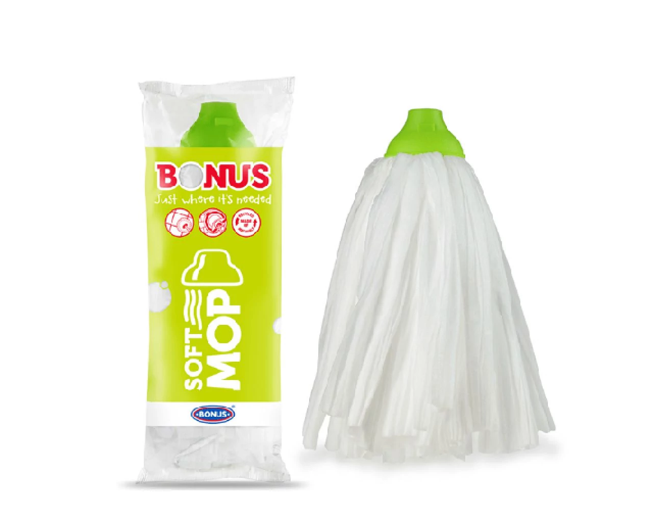BONUS SoftMop Twist Felmosófej 140g 