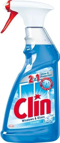 Clin Ablaktisztító szórófejes Kék 500ml
