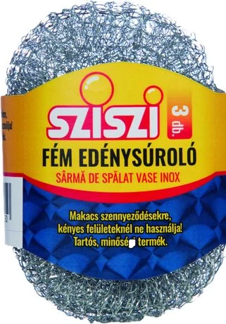 SZISZI Fémsúroló 3 db (dörzsi) 