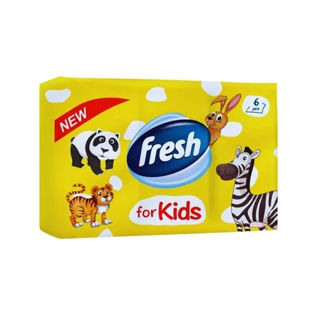 FRESH Papírzsebkendő 6x10db Illatos 