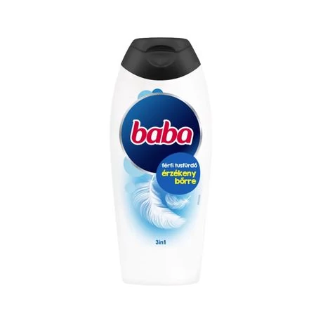 BABA Férfi Tusfürdő érzékeny bőrre 3in1 400ml 