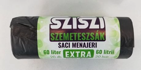 SZISZI Szemeteszsák 60L 20db/roll