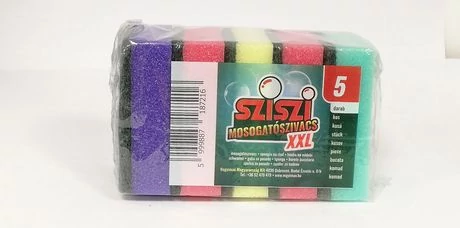 SZISZI Mosogatószivacs 5 db XXL
